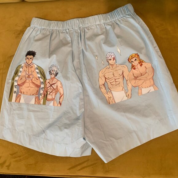 Jynwaye Demon Slayer The Hashira Anime Shorts, Large - Picture 1 of 6
